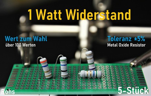 Watt widerstand 1ohm - 1,