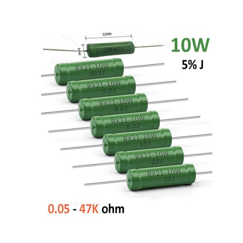 Watt widerstand wirewound - 10,
