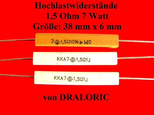 Drahtwiderstände