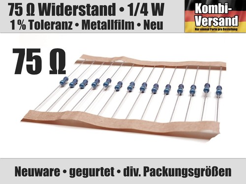 X 75 ohm - 1/10/20/40,