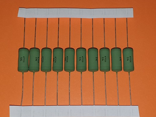 10x 470 ohm 4 watt - 470,