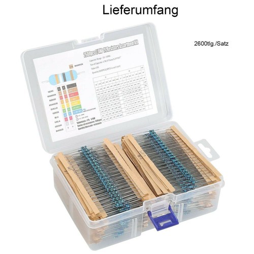 Widerstand set 2600 - 2600, stück